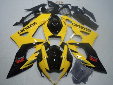 Amarelo Preto Carenagem Moto Suzuki GSXR 1000 K5 05-06