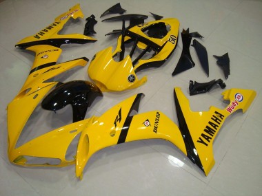 Amarelo Preto Carenagem Moto Yamaha R1 04-06