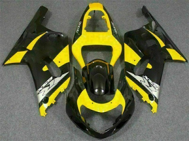 Amarelo Preto Carenagem & Plástico Moto Suzuki GSXR 600 / 750 K1 K2 K3 01-03