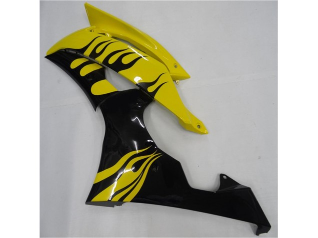 Amarelo Preto Carroçaria Moto Yamaha R6 08-16 Amarelo Preto Carroçaria Moto Yamaha R6 08-16
