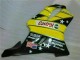 Amarelo Preto Castrol Cycle World Carenagem Moto Honda CBR 600 F4i 01-03