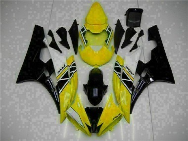 Amarelo Preto Kit Carenagem Moto Yamaha R6 06-07