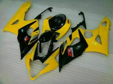 Amarelo Preto Kit Completo Carenagem Moto Suzuki GSXR 1000 K5 05-06