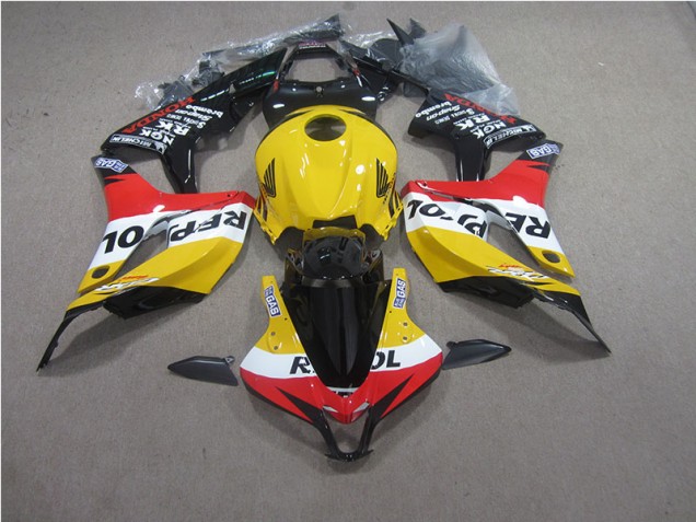 Amarelo Repsol Carenagem Moto Honda CBR 1000RR 04-05 Amarelo Repsol Carenagem Moto Honda CBR 1000RR 04-05