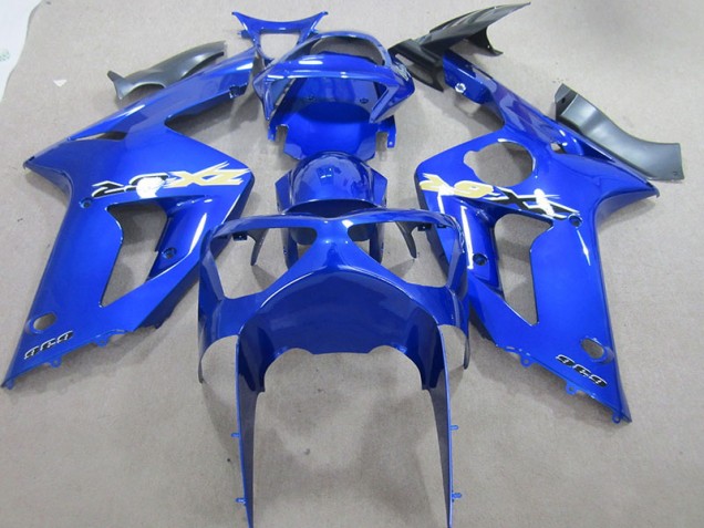 Azul 636 Carenagem Moto Kawasaki ZX6R 03-04 Azul 636 Carenagem Moto Kawasaki ZX6R 03-04