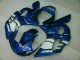 Azul Abs Kit Completos Carenagem Moto Yamaha R6 98-02
