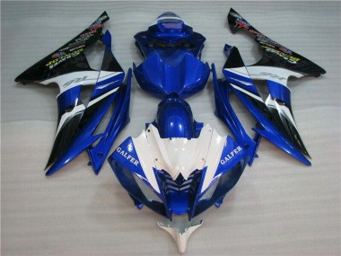 Azul Abs Kits Carenagem Moto Yamaha R6 08-16