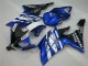 Azul Abs Moto Plástico Yamaha R6 08-16 Azul Abs Moto Plástico Yamaha R6 08-16