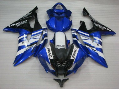 Azul Abs Moto Plástico Yamaha R6 08-16