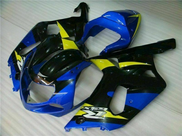 Azul Abs Moto Plásticos Suzuki GSXR 600 / 750 K1 K2 K3 01-03