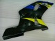 Azul Abs Moto Plásticos Suzuki GSXR 600 / 750 K1 K2 K3 01-03