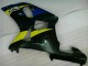 Azul Abs Moto Plásticos Suzuki GSXR 600 / 750 K1 K2 K3 01-03