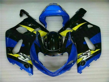 Azul Abs Moto Plásticos Suzuki GSXR 600 / 750 K1 K2 K3 01-03