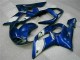 Azul Abs Motocicleta Plástico Yamaha R6 03-05