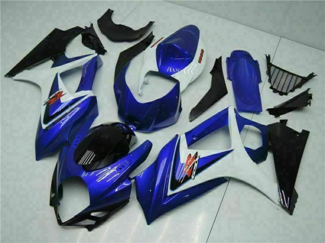 Azul Abs Motocicleta Plásticos Suzuki GSXR 1000 K7 07-08 Azul Abs Motocicleta Plásticos Suzuki GSXR 1000 K7 07-08