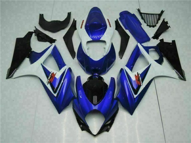 Azul Abs Motocicleta Plásticos Suzuki GSXR 1000 K7 07-08 Azul Abs Motocicleta Plásticos Suzuki GSXR 1000 K7 07-08