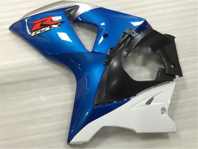 Azul Branco Abs Kit Carenagem & Plásticos Moto Suzuki GSXR 1000 17-23 Azul Branco Abs Kit Carenagem & Plásticos Moto Suzuki GSXR 1000 17-23