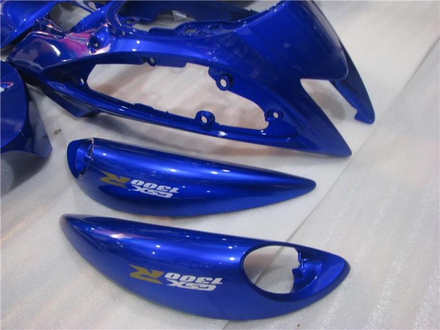 Azul Branco Abs Kit Carenagem & Plásticos Moto Suzuki GSXR 1300 Hayabusa 08-19