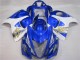 Azul Branco Abs Kit Carenagem & Plásticos Moto Suzuki GSXR 1300 Hayabusa 08-19