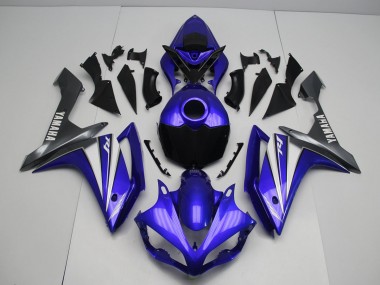 Azul Branco Abs Kit Carenagem & Plásticos Moto Yamaha R1 07-08
