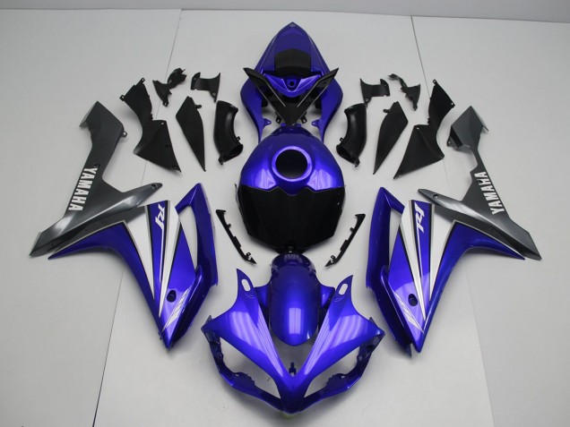 Azul Branco Abs Kit Carenagem & Plásticos Moto Yamaha R1 07-08 Azul Branco Abs Kit Carenagem & Plásticos Moto Yamaha R1 07-08