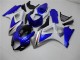 Azul Branco Abs Kits Carenagem Moto Suzuki GSXR 1000 K7 07-08 Azul Branco Abs Kits Carenagem Moto Suzuki GSXR 1000 K7 07-08