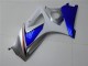 Azul Branco Abs Kits Carenagem Moto Suzuki GSXR 1000 K7 07-08 Azul Branco Abs Kits Carenagem Moto Suzuki GSXR 1000 K7 07-08