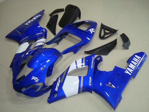 Azul Branco Abs Kits Carenagem Moto Yamaha R1 00-01