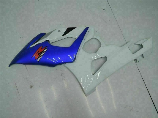 Azul Branco Abs Kits Completos Carenagem Moto Suzuki GSXR 1000 K5 05-06 Azul Branco Abs Kits Completos Carenagem Moto Suzuki GSXR 1000 K5 05-06