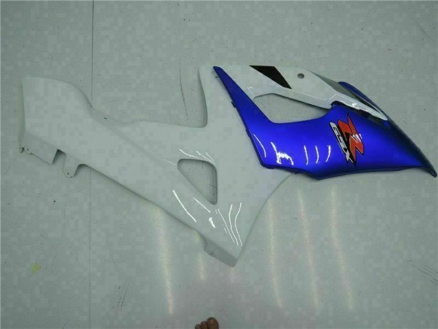 Azul Branco Abs Kits Completos Carenagem Moto Suzuki GSXR 1000 K5 05-06 Azul Branco Abs Kits Completos Carenagem Moto Suzuki GSXR 1000 K5 05-06