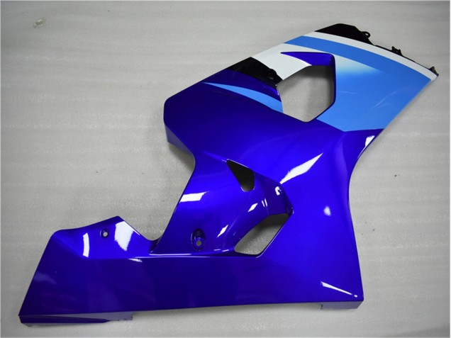 Azul Branco Abs Kits Completos Carenagem Moto Suzuki GSXR 600 / 750 K4 04-05 Azul Branco Abs Kits Completos Carenagem Moto Suzuki GSXR 600 / 750 K4 04-05