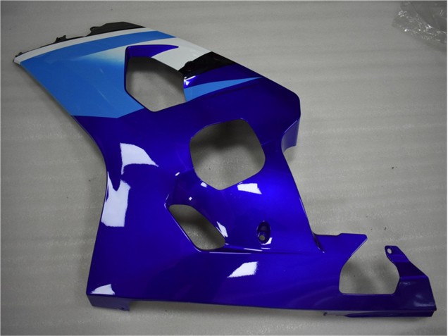 Azul Branco Abs Kits Completos Carenagem Moto Suzuki GSXR 600 / 750 K4 04-05 Azul Branco Abs Kits Completos Carenagem Moto Suzuki GSXR 600 / 750 K4 04-05