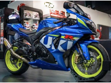Azul Branco Abs Moto Plástico Suzuki GSXR 1000 K9 09-16