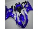 Azul Branco Abs Moto Plásticos Yamaha R6 03-05 Azul Branco Abs Moto Plásticos Yamaha R6 03-05