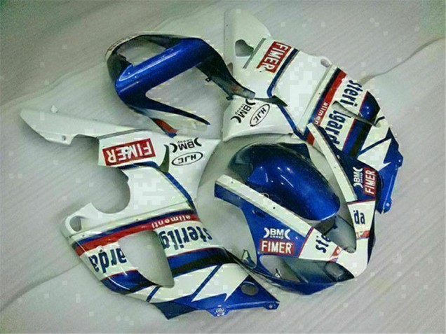 Azul Branco Abs Motocicleta Plástico Yamaha R1 00-01 Azul Branco Abs Motocicleta Plástico Yamaha R1 00-01
