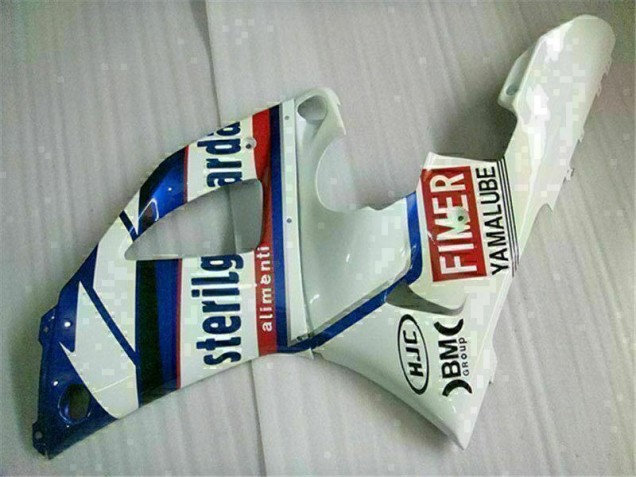 Azul Branco Abs Motocicleta Plástico Yamaha R1 00-01 Azul Branco Abs Motocicleta Plástico Yamaha R1 00-01
