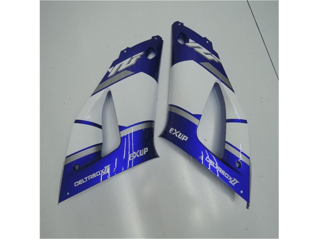 Azul Branco Abs Motocicleta Plásticos Yamaha R1 02-03