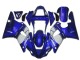 Azul Branco Abs Motocicleta Plásticos Yamaha R1 02-03