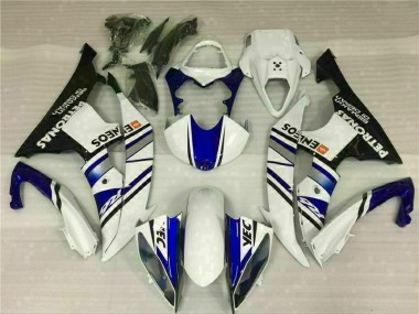 Azul Branco Azul Branco ENEOS Kits Carenagem Moto Yamaha R6 08-16