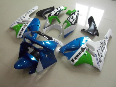 Azul Branco Carenagem Moto Kawasaki ZX9R 94-97