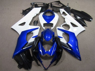 Azul Branco Carenagem Moto Suzuki GSXR 1000 K5 05-06