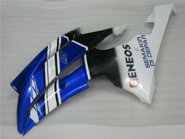 Azul Branco Carenagem Moto Yamaha R6 08-16 Azul Branco Carenagem Moto Yamaha R6 08-16
