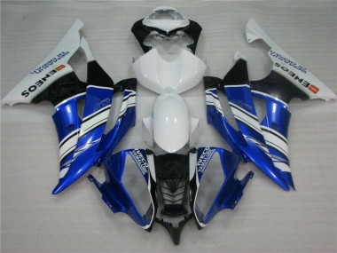 Azul Branco Carenagem Moto Yamaha R6 08-16