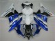 Azul Branco Carenagem Moto Yamaha R6 08-16 Azul Branco Carenagem Moto Yamaha R6 08-16