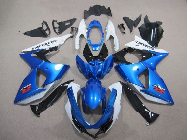 Azul Branco Carenagem & Plástico Moto Suzuki GSXR 1000 K9 09-16