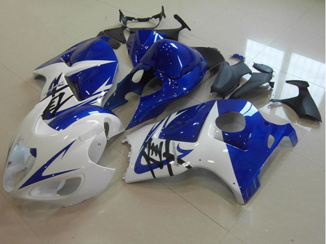 Azul Branco Carenagem & Plástico Moto Suzuki GSXR 1300 Hayabusa 96-07 Azul Branco Carenagem & Plástico Moto Suzuki GSXR 1300 Hayabusa 96-07