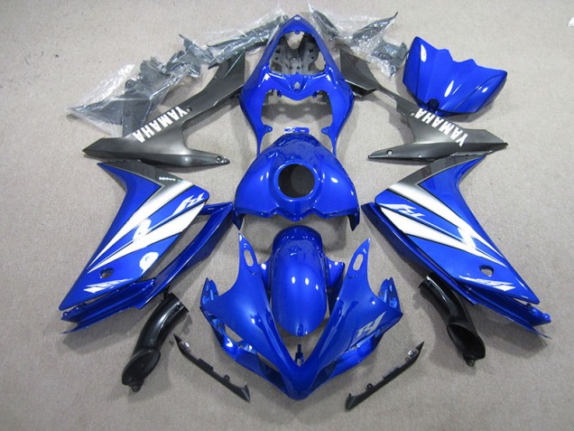 Azul Branco Carenagem & Plástico Moto Yamaha R1 07-08 Azul Branco Carenagem & Plástico Moto Yamaha R1 07-08