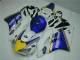Azul Branco Carroçaria Moto Honda CBR 1000RR 04-05 Azul Branco Carroçaria Moto Honda CBR 1000RR 04-05