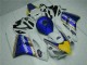 Azul Branco Carroçaria Moto Honda CBR 1000RR 04-05 Azul Branco Carroçaria Moto Honda CBR 1000RR 04-05