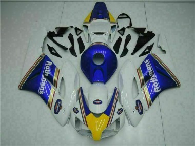 Azul Branco Carroçaria Moto Honda CBR 1000RR 04-05